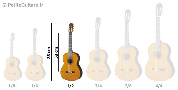 taille guitare 1/2  Guitare, Instruments, Musique